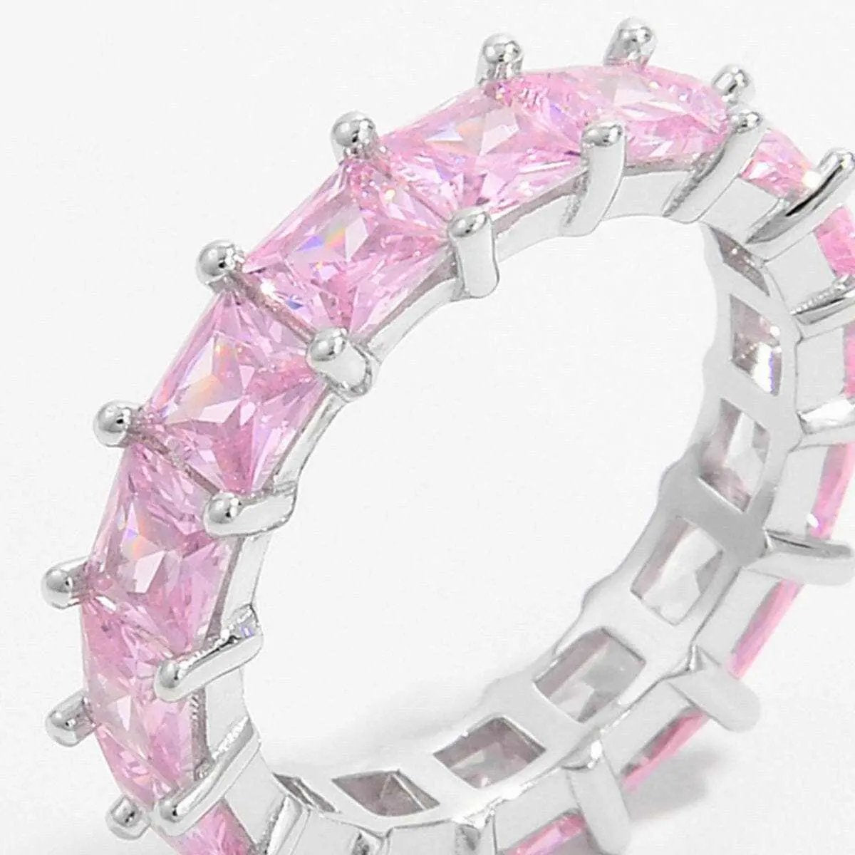 Zircon ring in sterling silver - Love Salve